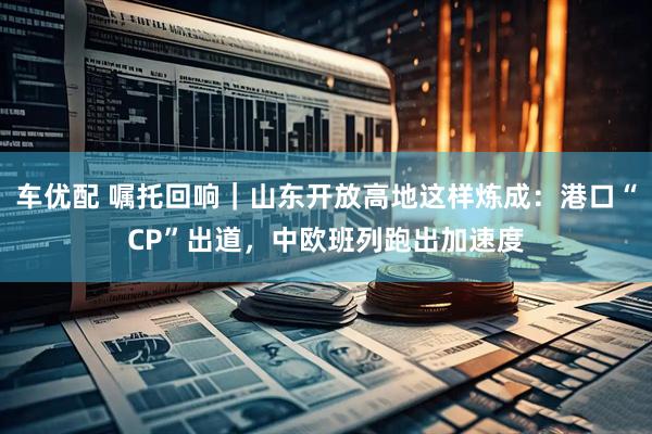 车优配 嘱托回响｜山东开放高地这样炼成：港口“CP”出道，中欧班列跑出加速度