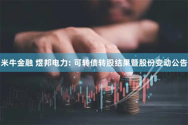 米牛金融 煜邦电力: 可转债转股结果暨股份变动公告