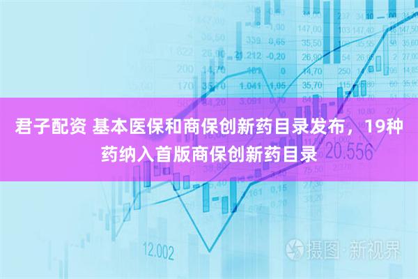 君子配资 基本医保和商保创新药目录发布，19种药纳入首版商保创新药目录