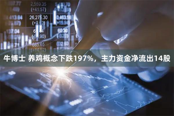 牛博士 养鸡概念下跌197%，主力资金净流出14股